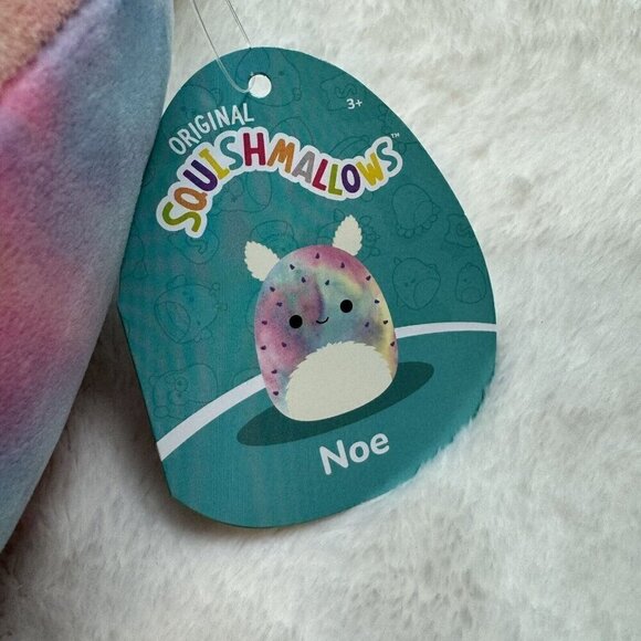 Noe The Sea Bunny 7.5” Squishmallow Kelly Toy Multi Color Tie Dye - Picture 3 of 4